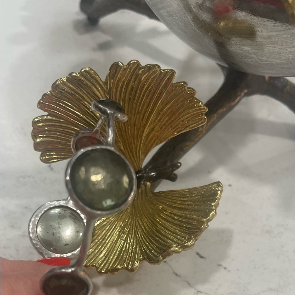 Ippolita Silver Bracelet with Green Stone - Picture 14 of 15